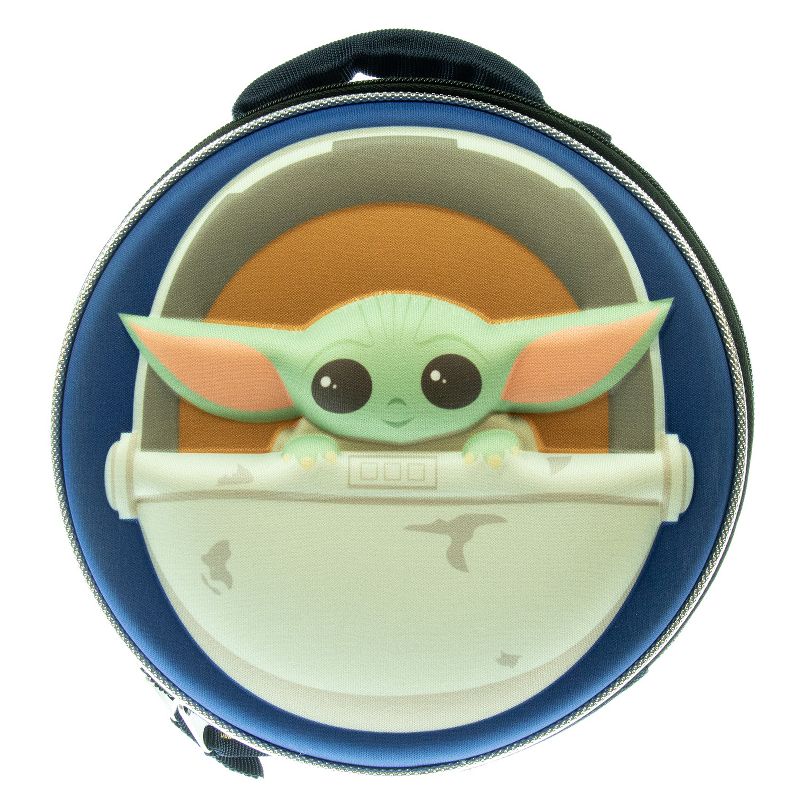 Star Wars The Mandalorian The Child Baby Yoda Molded Lunch Tote Multicoloured, 6 of 7