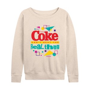 Women's - Coca-Cola - Retro Lightweight French Terry Slouchy - 1 of 4