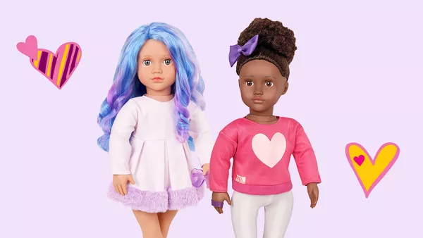 Our Generation Sweet Bathroom Accessory Set For 18 Dolls : Target