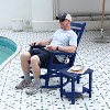Mlmh & Kngwa 3-Piece All Weather Rocking Chair Set with Side Table - 2 of 4