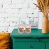 LumaBase Battery-Operated LED Glass Candles, I Love You to the Moon and Back - Set of 2 - 3 of 4