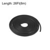 Unique Bargains Solid Foam Rubber Round Soundproof DIY Weather Seal Strips - 3 of 4