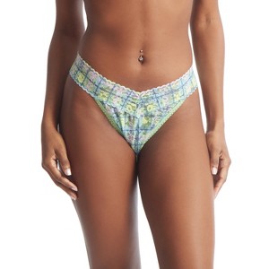 Hanky Panky Women's Daily Lace Original Rise Thong - One Size - 1 of 3