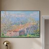 Art Remedy Monet - Gardener's House at Antibes Impresionism Landscape Wall Art Framed - 2 of 4