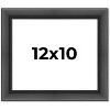 PosterPalooza | Photo Size Refined Black Picture Frame - UV Acrylic, Foam Board Backing, Hanging Hardware - 2 of 4