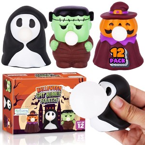 ArtCreativity Halloween Spit Bubble Squeeze Toys (Set of 12) - 1 of 4