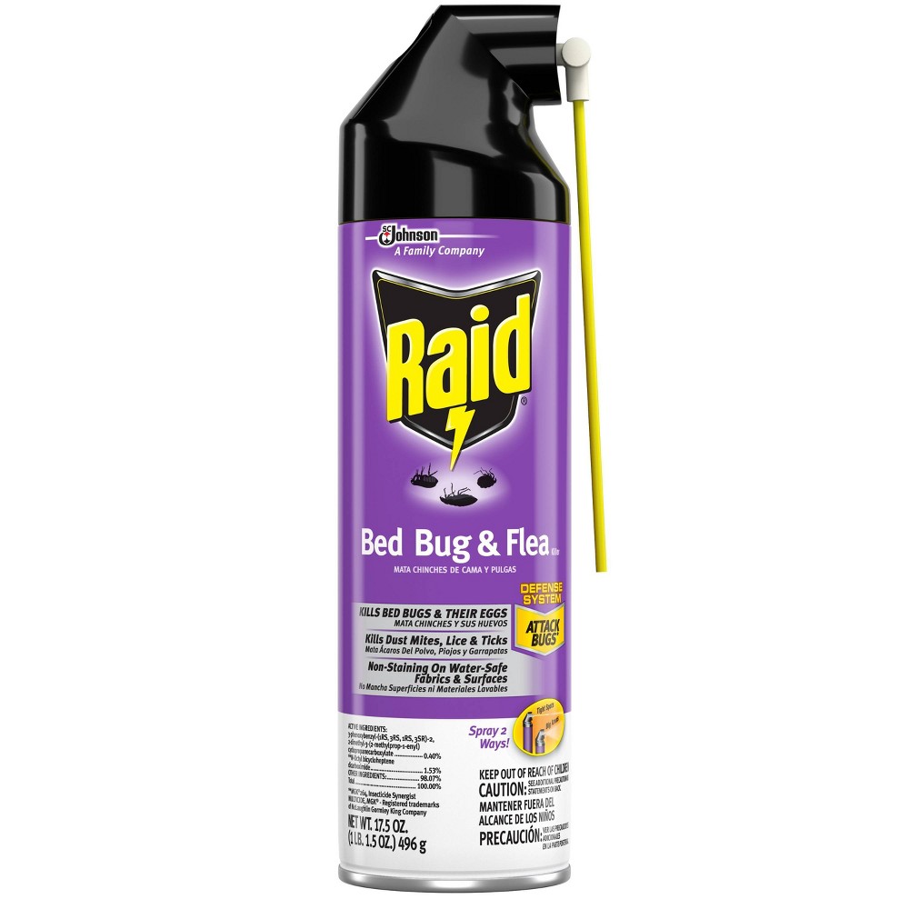 UPC 046500730023 product image for Raid Max Bed Bug & Flea Killer I, 17.5oz | upcitemdb.com