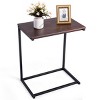 Tangkula 2PCS 26" Laptop Holder Sofa Side End Table C Table Home Office Furniture - 3 of 4
