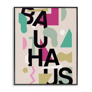 Stupell Industries Midcentury Modern Bauhaus Shapes Framed Giclee Art - 1 of 4