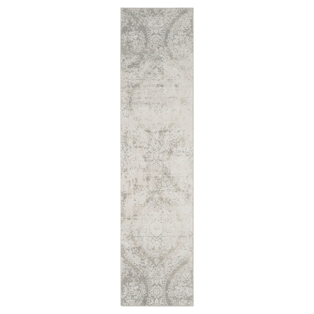 Gray/Beige Classic Loomed Runner - (2'x8') - Safavieh