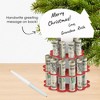 Big Dot of Happiness Camper Christmas - DIY Red and Green Holiday Party Money Holder Gift - Cash Cake - 2 of 4