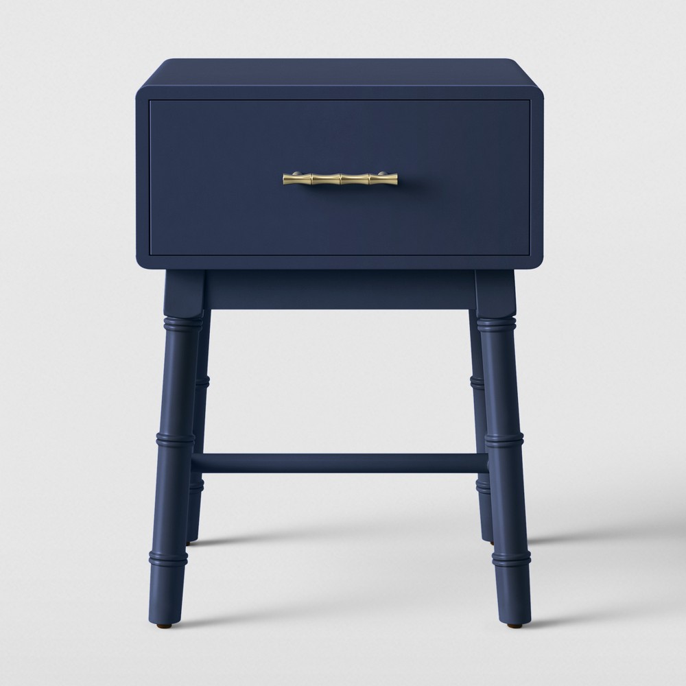 Oslari Painted Accent Table Blue - Opalhouse was $99.99 now $49.99 (50.0% off)