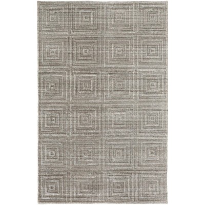Redford Transitional Solid Area Rug