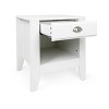 Industrial End Side Table Storage Space with Faux Wood-Christopher Knight Home - 2 of 4