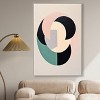 Art Remedy Cubist Style Jade Ring Contemporary Shapes Abstract Wall Art Framed - 2 of 4