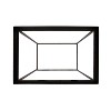 Kate and Laurel Lonsdale Rectangle End Table, 18x12x24, Black - 4 of 4