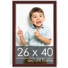 PosterPalooza | 26x40 Wood Frame with UV Acrylic, 6 Finishes: Black, White, Bronze, Silver, Wood, Mahogany - 2 of 4