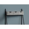 Monarch Specialties Computer Desk Home Office Laptop Leaning Storage Drawers 32InchL Work Metal Laminate Grey Black Contemporary Modern - 4 of 4