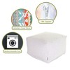 Majestic Home Goods,Ottoman Pouf Wales - 2 of 4