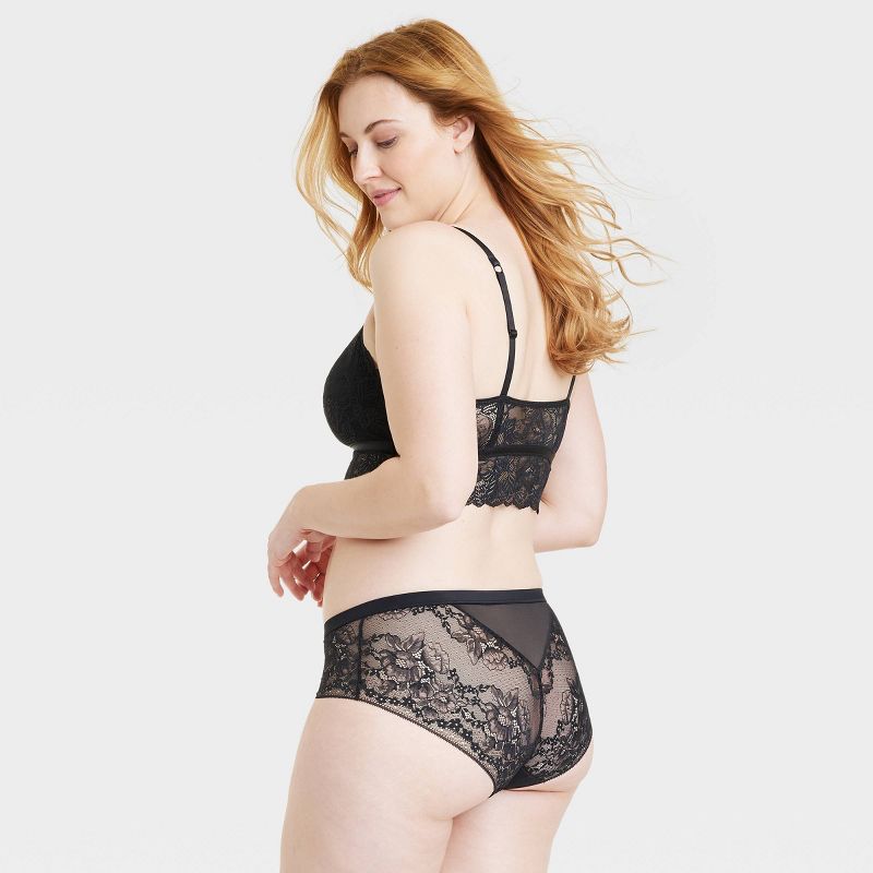Women's Micro and Lace Hipster Underwear - Auden™, 6 of 8