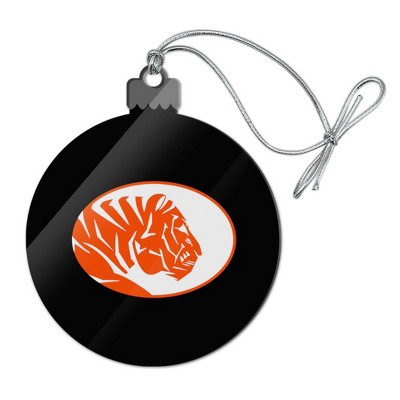 East Central University Secondary Logo Acrylic Christmas Tree Holiday Ornament