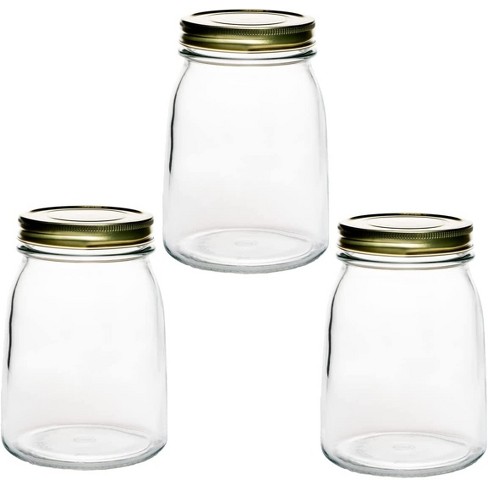 jar with airtight lid glass baby food jars Storage With Cork Lid Jar Glass  Glass