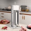 VEVOR Manual Sausage Stuffer, 8LBS/5L Capacity, Two Speed 304 Stainless Steel Vertical Sausage Stuffer, Sausage Filling Machine, Silver - 2 of 4