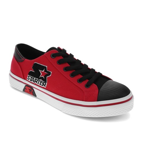 Мужские Starter Mens Tradition 71 Low Canvas Lowtop Sneaker, Blue/Red, Size 11