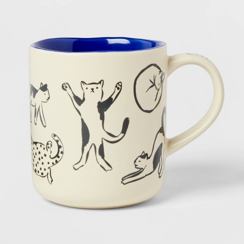 16oz Stoneware Cat Person Mug - Opalhouse™ - image 1 of 3