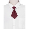 INSPIRE CHIC Women's Pre-tied Solid Color Adjustable Short Tie - 4 of 4
