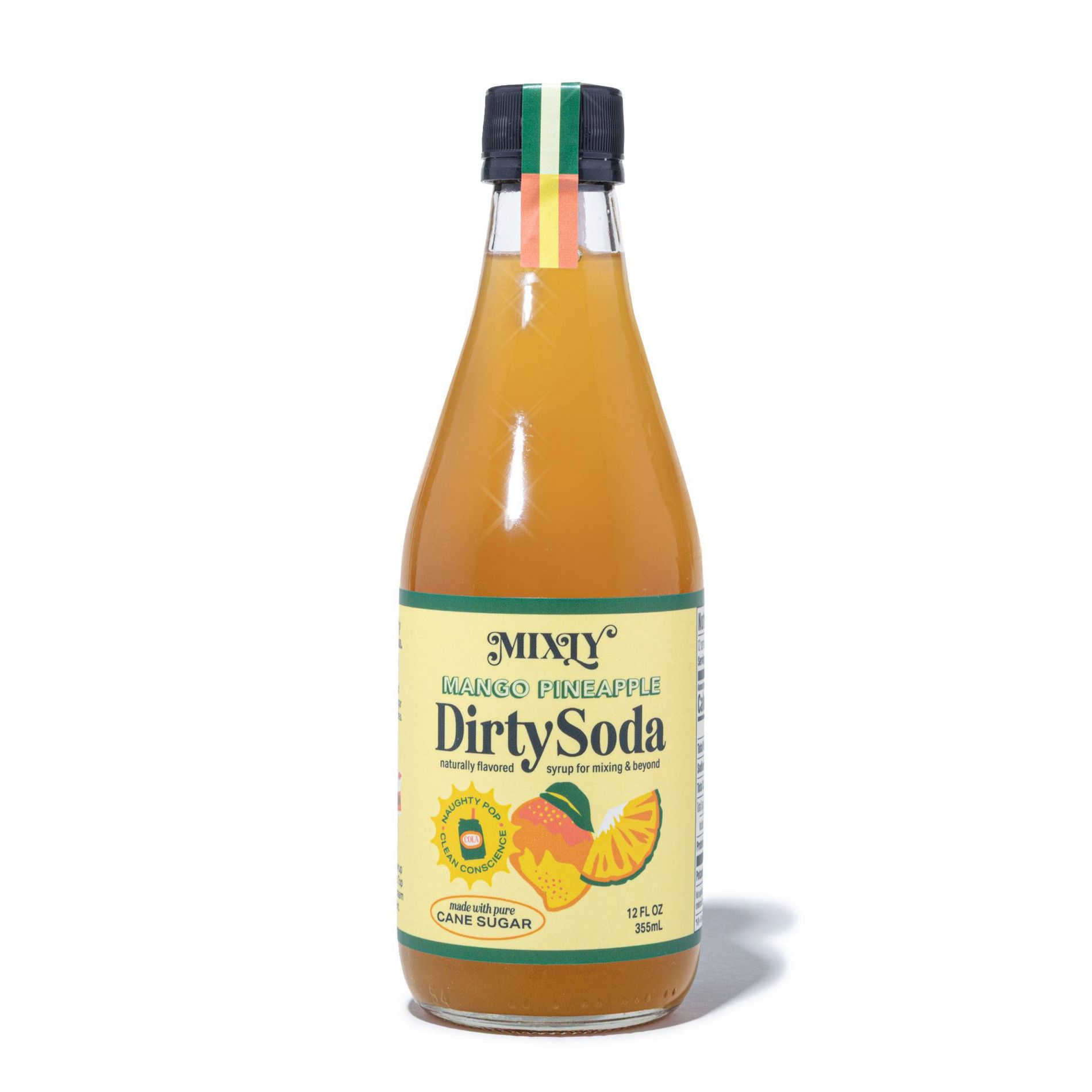 Mixly Mango Pineapple Dirty Soda Syrup - 12 fl oz