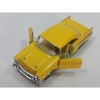 KiNSMART 1957 Chevy Bel Air Coupe 1:40 Scale 5" Die Cast Metal Classic Toy Car (Yellow) - 3 of 4