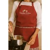 C&F Home "Grandma's Kitchen, Children Spoiled Daily" 100% Cotton Red Kitchen Apron - 2 of 2