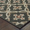 Oriental Weavers Latitude 1904K Grey/ Orange Indoor/Outdoor Area Rug - 7'10" x 10' - 2 of 4