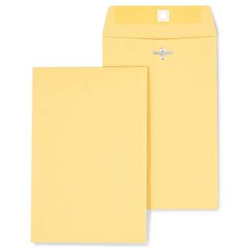 MyOfficeInnovations Brown Kraft Clasp 6" x 9" Envelopes 100/Box 186999