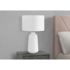 Monarch Specialties Lighting 26inchH Table Lamp Cream Ceramic Ivory / Cream Shade Modern - 2 of 4
