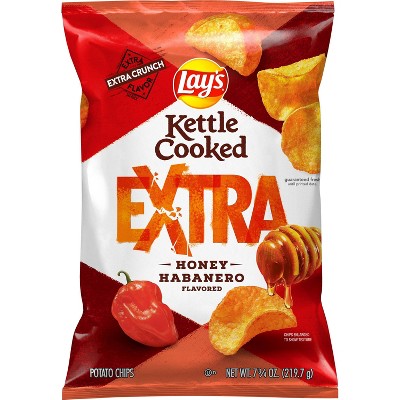 Lay's Kettle Cooked Extra Honey Habanero - 7.75oz