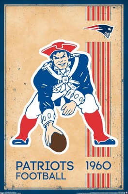 Trends International Nfl New England Patriots - Neon Helmet 23 Unframed  Wall Poster Print White Mounts Bundle 22.375 X 34 : Target