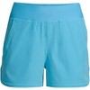Lands' End Women's 3" Quick Dry Elastic Waist Board Shorts Swim Cover-up Shorts with Panty - 3 of 4