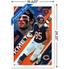 Trends International NFL Chicago Bears - Cole Kmet 24 Framed Wall Poster Prints - 3 of 4