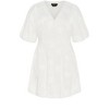 Women's Plus Size Dottie Dress - ivory | CITY CHIC - 4 of 4