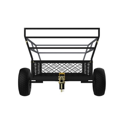 Gorilla Rugged Outdoor Atv Trailer With 1400 Pound Capacity, Removable