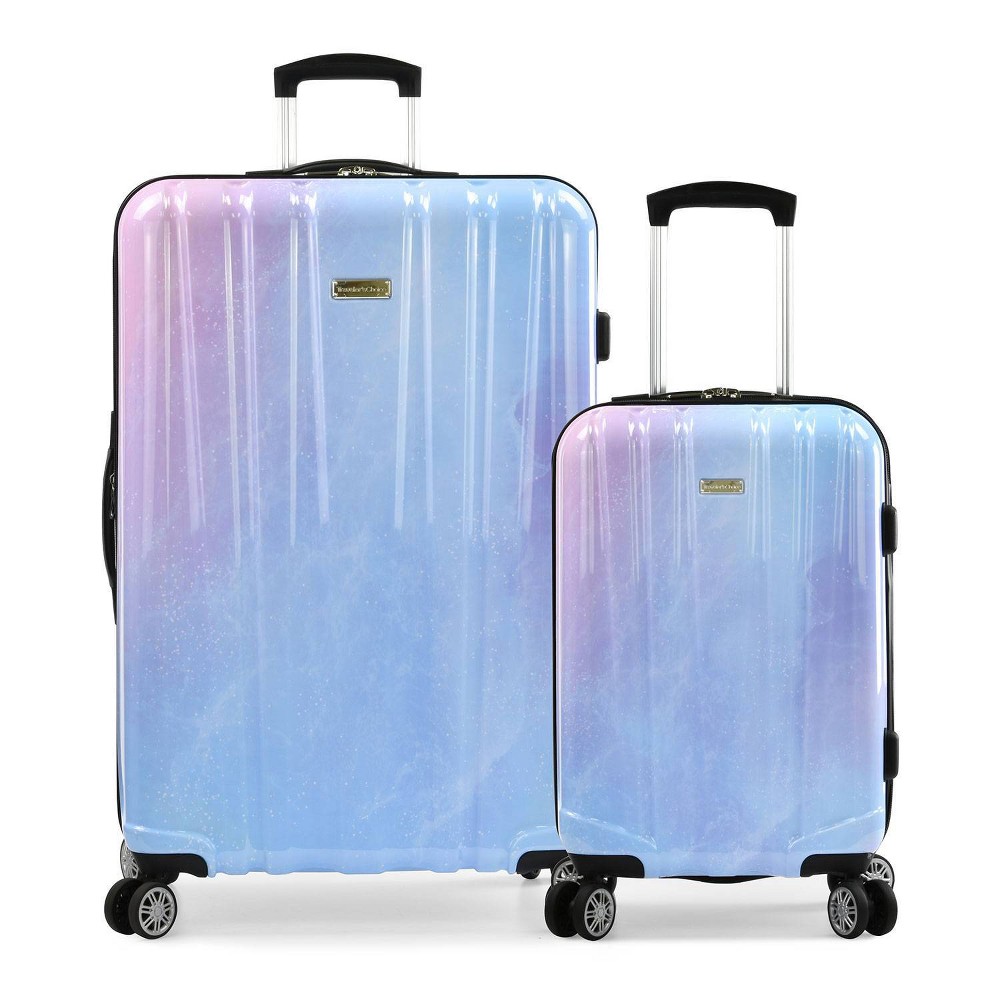 Photos - Travel Accessory Traveler's Choice Ruma II 2pc Hardside Expandable Luggage Set - Twinkle Li