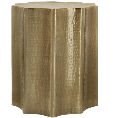 Monarch Specialties Accent Table Side Round End Nightstand Lamp Living Room Bedroom Metal Laminate Black Contemporary Modern