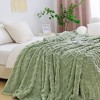 Itopfox Fleece Throw Blanket - Cozy Soft Lightweight Fuzzy Blanket for Women, Warm Gift for Birthday, Christmas, Halloween, Housewarming - 3 of 4