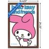 Trends International Hello Kitty and Friends: Hello - My Melody Feature Series Framed Wall Poster Prints - 3 of 4