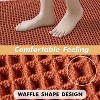 BAGOKIE Set of 2 Waffle Bathroom Rugs & Mats - 4 of 4
