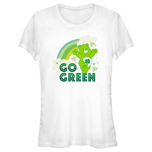 Junior's Women Care Bears St. Patrick's Day Good Luck Bear Go Green T-Shirt - image 1 of 4