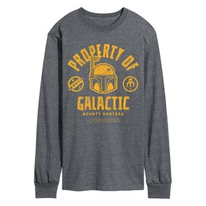 Men's - Star Wars - Property Of Galactic Bh Long Sleeve Graphic T-Shirt - 1 of 3