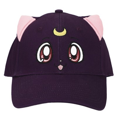 Cloth White Baseball Cat Hat - Baseball Cap - Backwards Hat